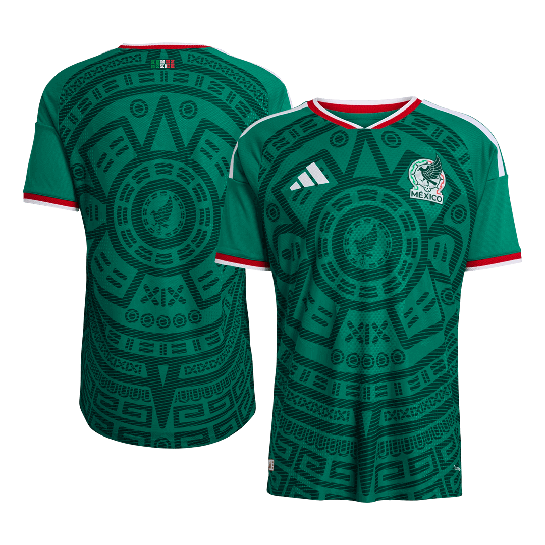 Men's Mexico World Cup 2026 Player Version Home Soccer Jersey - Slim Fit product view 9
