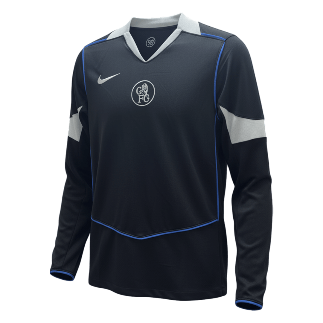 Men's Chelsea 2025/26 Long Sleeve Soccer Jersey