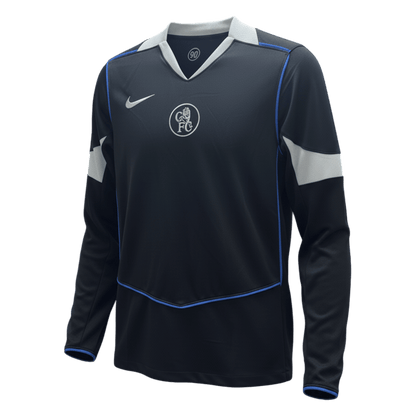 Men's Chelsea 2025/26 Long Sleeve Soccer Jersey