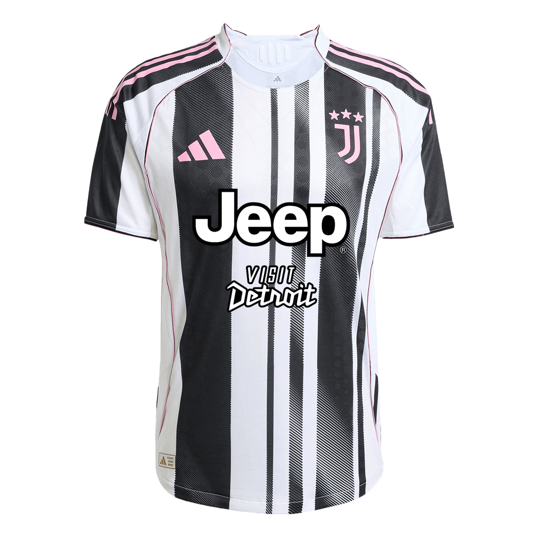 Men's Juventus 2025/26 Player Version Home Soccer Jersey - Slim Fit product view 1