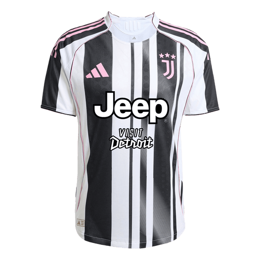 Men's Juventus 2025/26 Player Version Home Soccer Jersey - Slim Fit product view 1