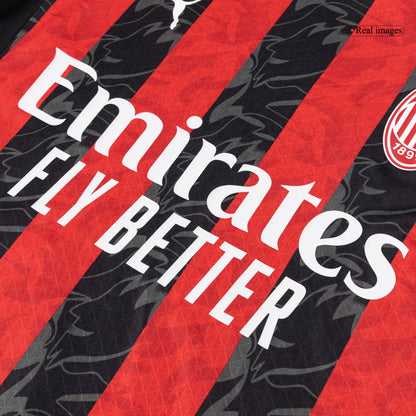 Men's AC Milan 2025/26 Player Version Home Soccer Jersey - Slim Fit product view 7