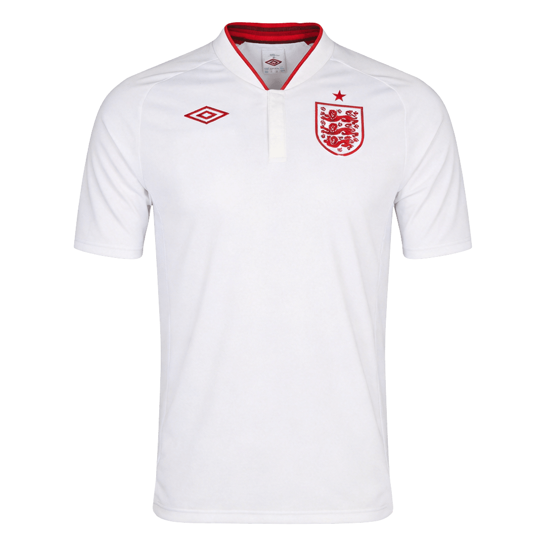 Retro Men's England 2012 Home Soccer Jersey product view 1