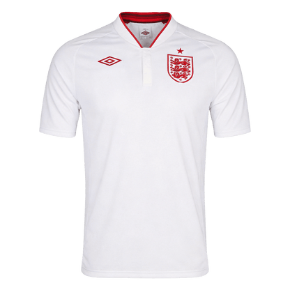 Retro Men's England 2012 Home Soccer Jersey product view 1