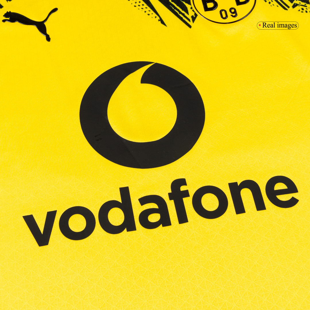 Men's Borussia Dortmund 2025/26 Player Version Home Soccer Jersey - Slim Fit product view 6