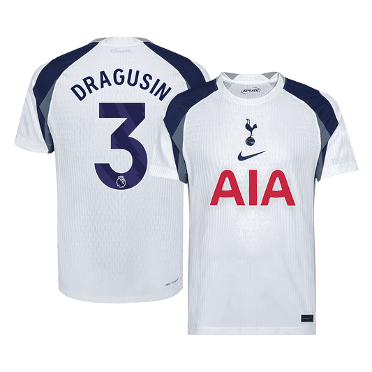 DRAGUSIN #3 Men's Tottenham Hotspur 2025/26 Player Version Home Soccer Jersey - Slim Fit product view 1