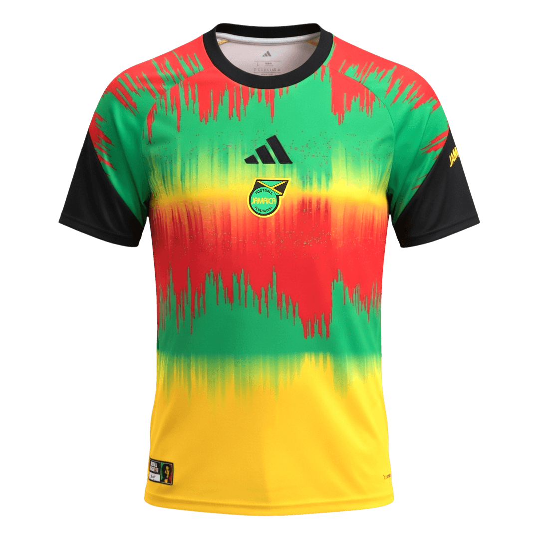 Men's Jamaica World Cup 2026 Pre-Match Soccer Jersey product view 1