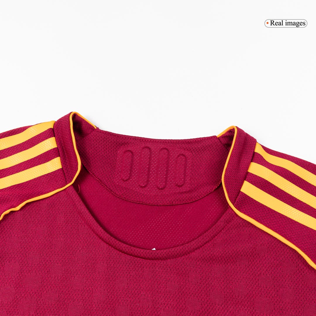 Men's Roma 2025/26 Player Version Home Soccer Jersey - Slim Fit product view 7