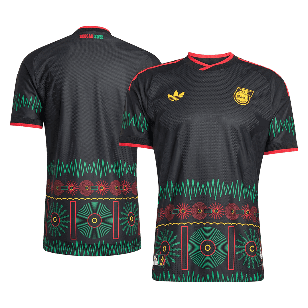 Men's Jamaica World Cup 2026 Player Version Away Soccer Jersey - Slim Fit product view 9