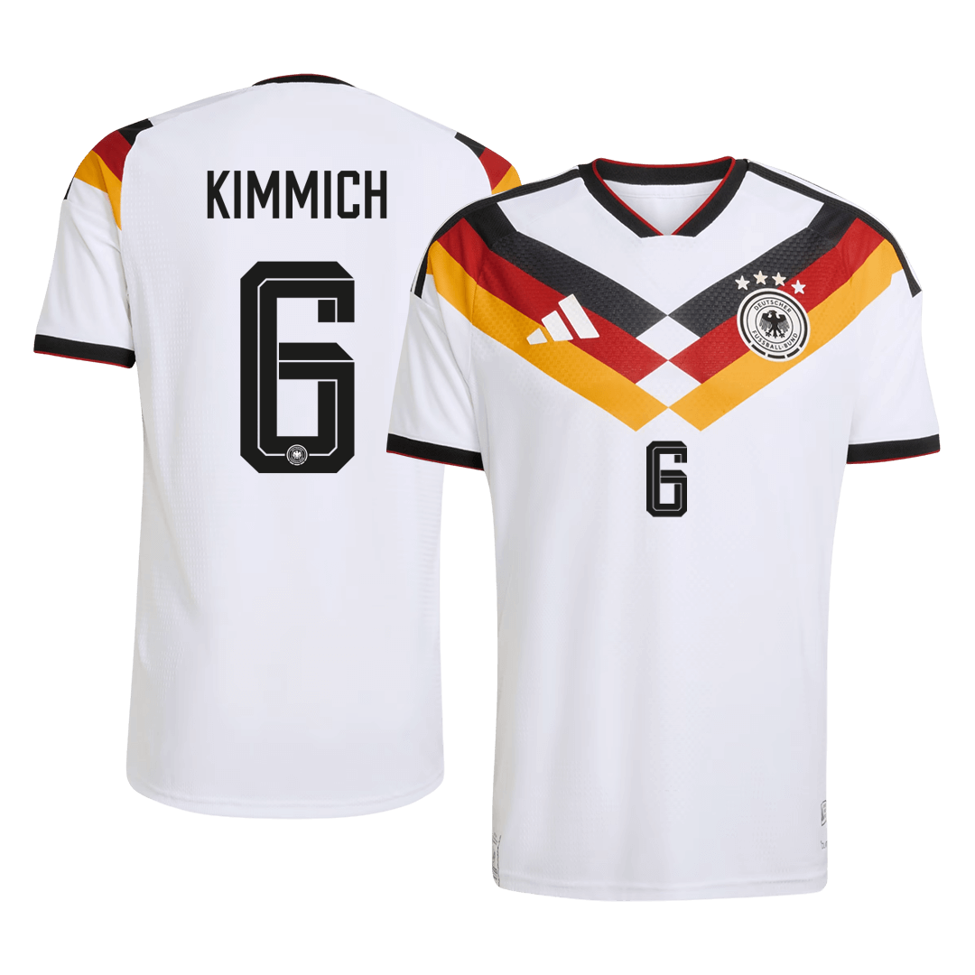 KIMMICH #6 Men's Germany World Cup 2026 Player Version Home Soccer Jersey - Slim Fit product view 1