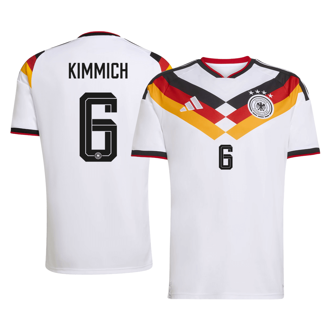 KIMMICH #6 Men's Germany World Cup 2026 Home Soccer Jersey product view 1