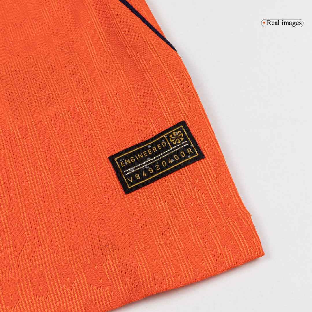 VIRGIL #4 Men's Netherlands World Cup 2026 Player Version Home Soccer Jersey - Slim Fit product view 4