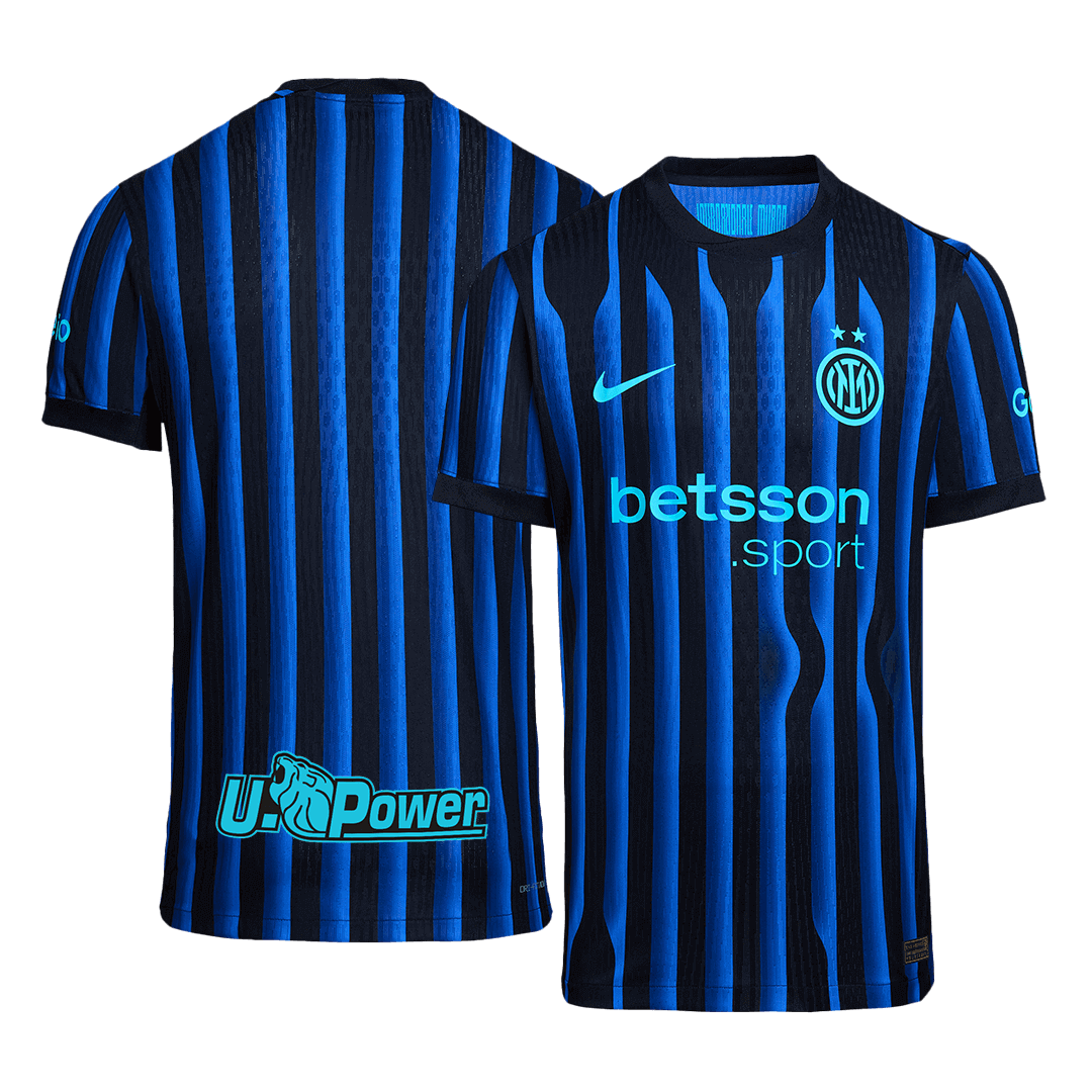 Men's Inter Milan 2025/26 Player Version Home Soccer Jersey - Slim Fit product view 13
