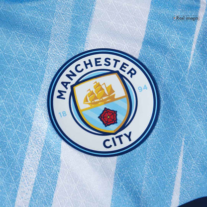 REIJNDERS #4 Men's Manchester City 2025/26 Player Version Home Soccer Jersey - Slim Fit product view 9