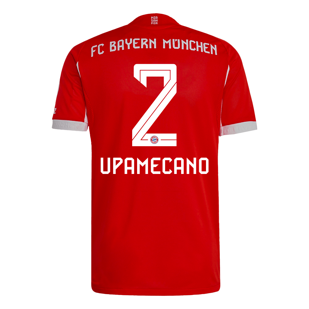 UPAMECANO #2 Men's Bayern Munich 2025/26 Player Version Home Soccer Jersey - Slim Fit product view 12