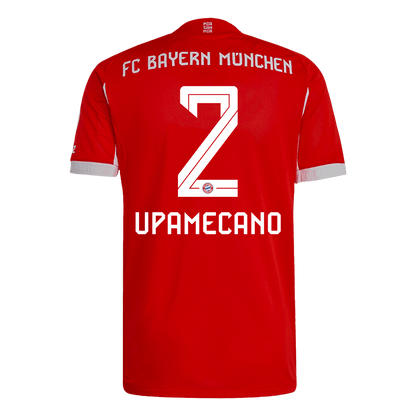UPAMECANO #2 Men's Bayern Munich 2025/26 Player Version Home Soccer Jersey - Slim Fit product view 12