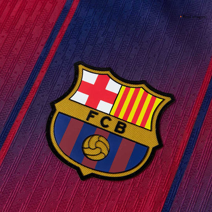 KOUNDE #23 Men's Barcelona 2025/26 Player Version Home Soccer Jersey - Slim Fit product view 9