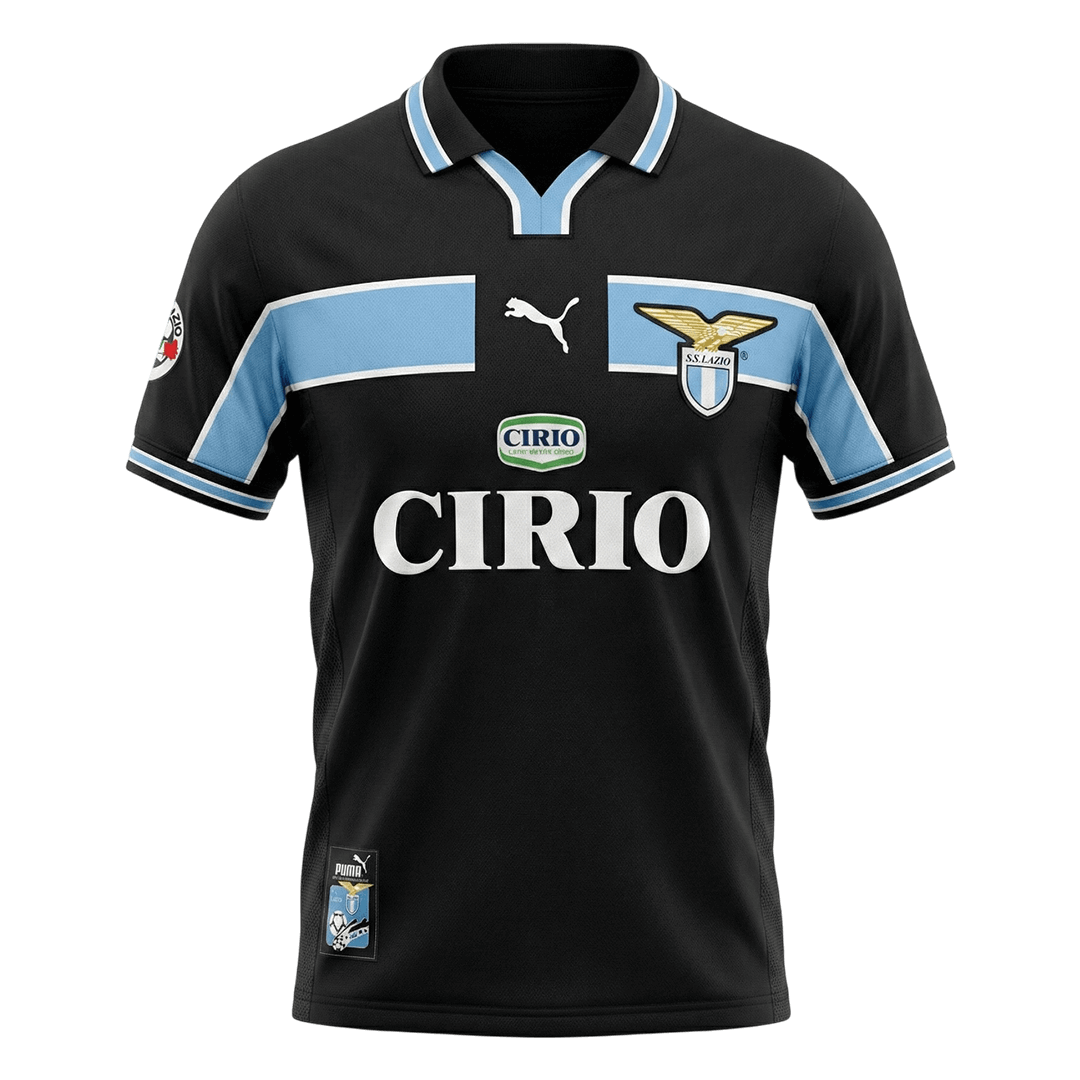Retro Men's Lazio 1998/99 Away Soccer Jersey product view 1