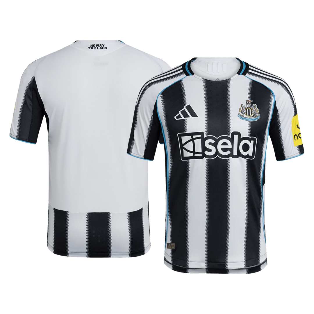 Men's Newcastle United 2025/26 Player Version Home Soccer Jersey - Slim Fit product view 12