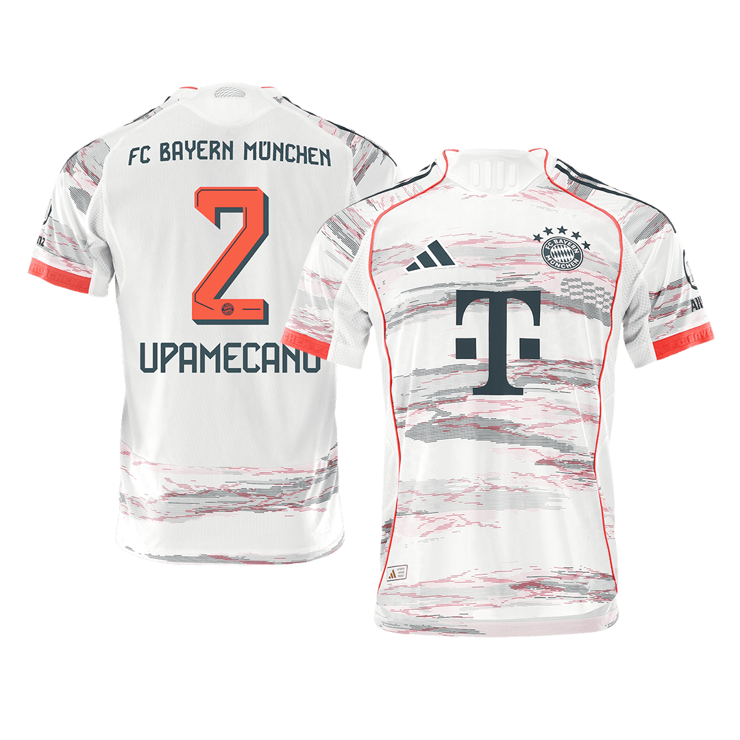 UPAMECANO #2 Men's Bayern Munich 2025/26 Player Version Away Soccer Jersey - Slim Fit product view 1