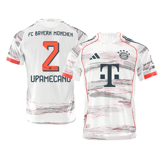 UPAMECANO #2 Men's Bayern Munich 2025/26 Player Version Away Soccer Jersey - Slim Fit product view 1