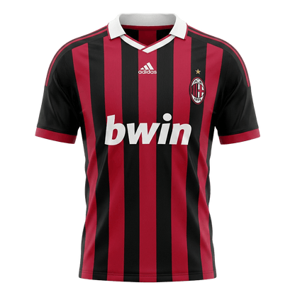 Retro Men's AC Milan 2009/10 Home Soccer Jersey product view 1