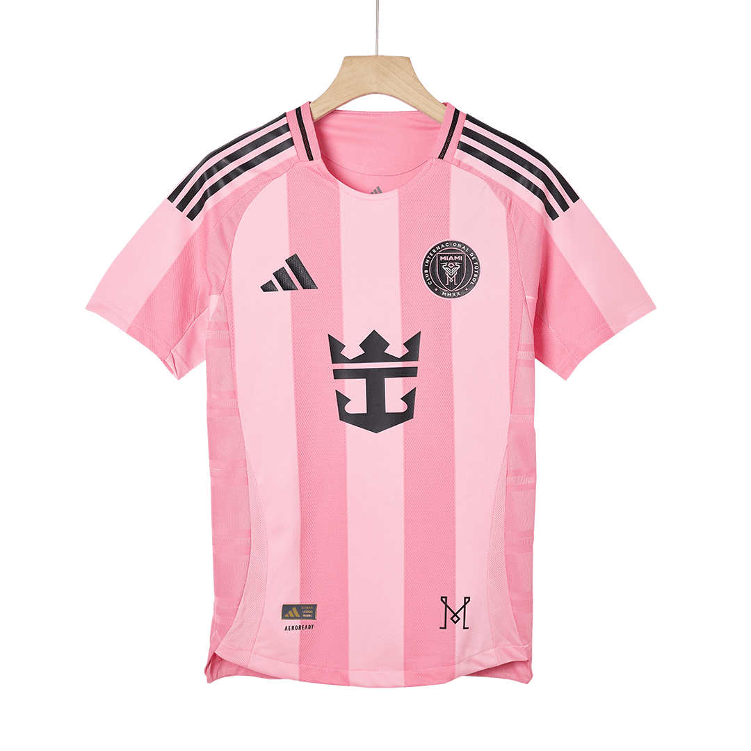 DE PAUL #7 Men's Inter Miami CF 2025 Player Version Home Soccer Jersey - Slim Fit product view 11