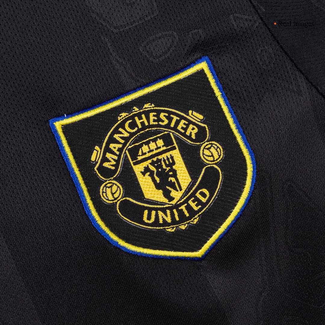 Kid's Manchester United 2025/26 Third Away Soccer Jersey Full Kit