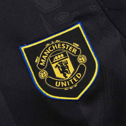 Kid's Manchester United 2025/26 Third Away Soccer Jersey Full Kit