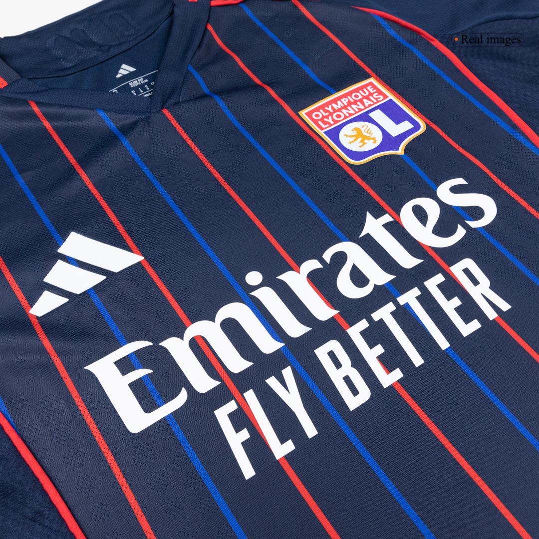 Men's Olympique Lyonnais 2025/26 Player Version Away Soccer Jersey - Slim Fit product view 5