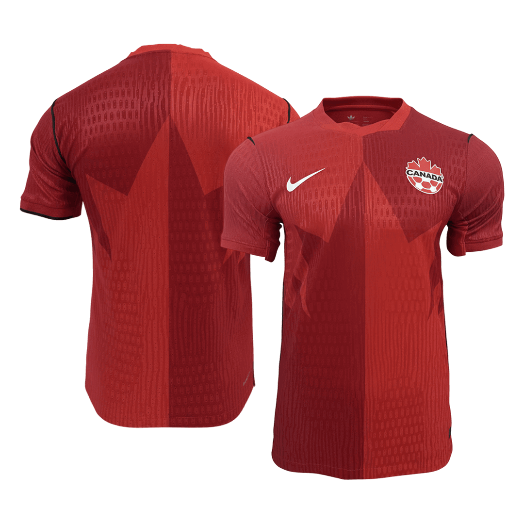 Men's Canada World Cup 2026 Player Version Home Soccer Jersey - Slim Fit product view 2
