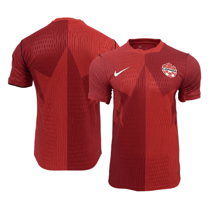 Men's Canada World Cup 2026 Player Version Home Soccer Jersey - Slim Fit product view 2