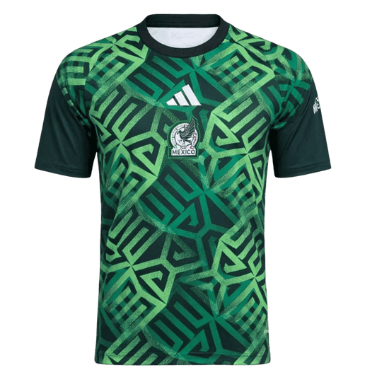 Men's Mexico World Cup 2026 Pre-Match Soccer Jersey product view 2