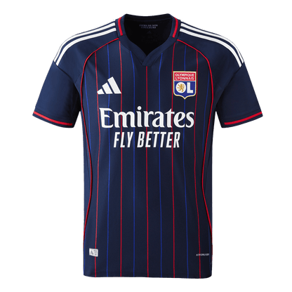 Men's Olympique Lyonnais 2025/26 Player Version Away Soccer Jersey - Slim Fit product view 1