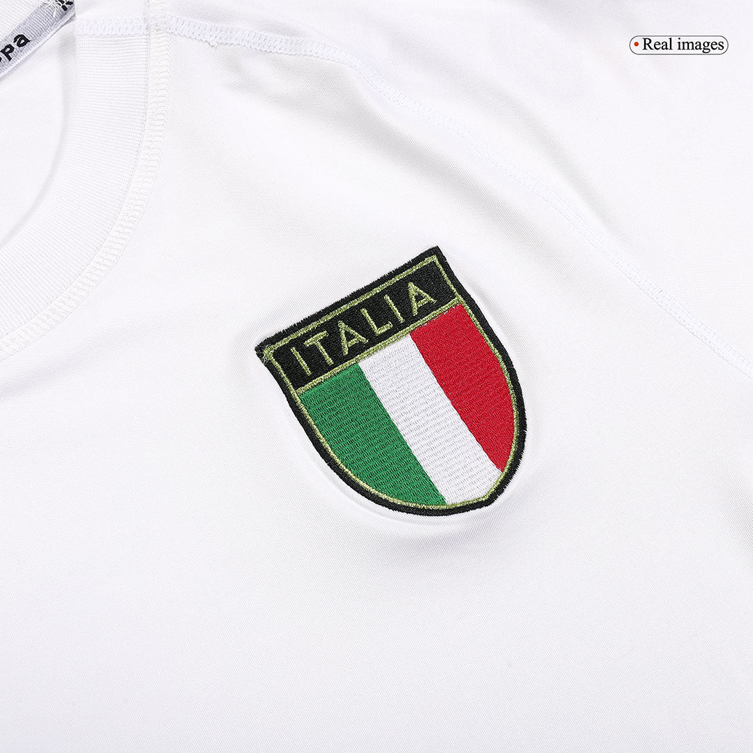 Retro Men's Italy World Cup 2002 Away Soccer Jersey product view 4
