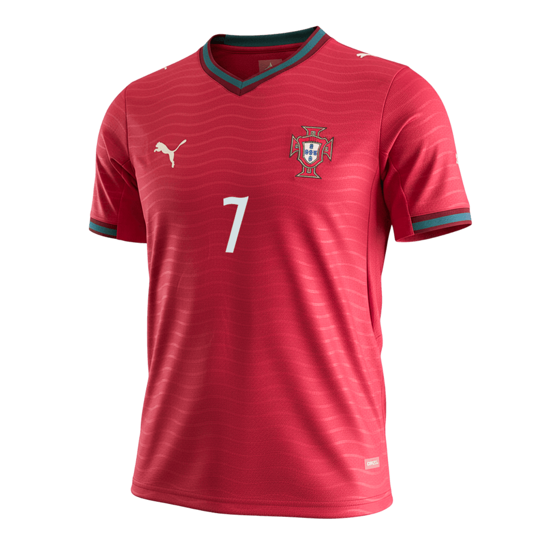 RONALDO #7 Men's Portugal World Cup 2026 Home Soccer Jersey product view 9