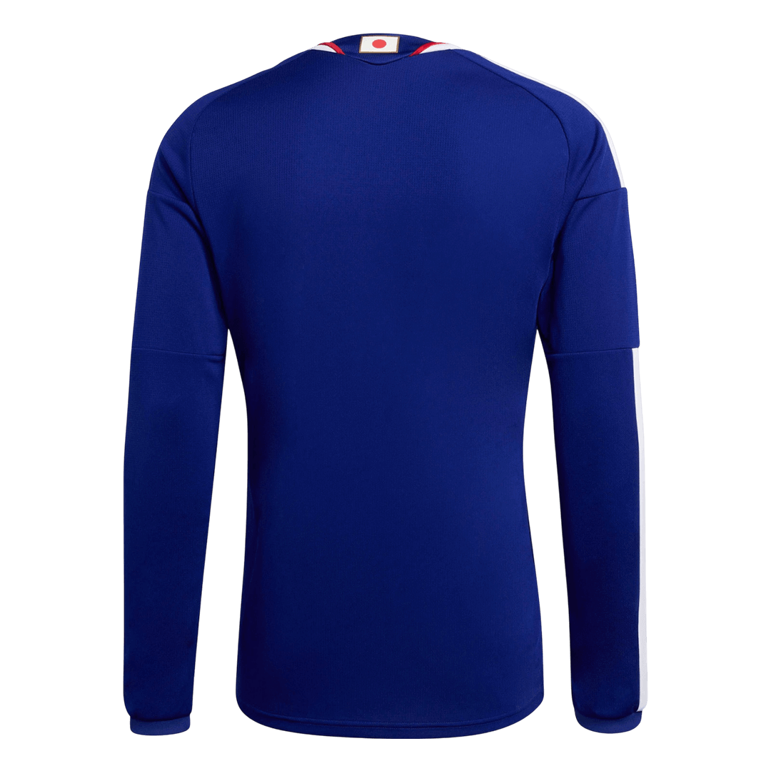 Men's Japan World Cup 2026 Home Long Sleeve Soccer Jersey product view 8