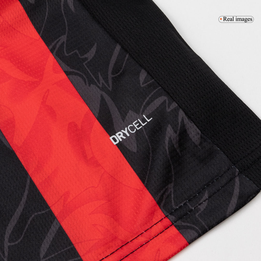 Men's AC Milan 2025/26 Home Long Sleeve Soccer Jersey product view 4