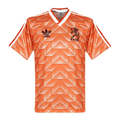 Retro Men's Netherlands 1988 Home Soccer Jersey product view 1