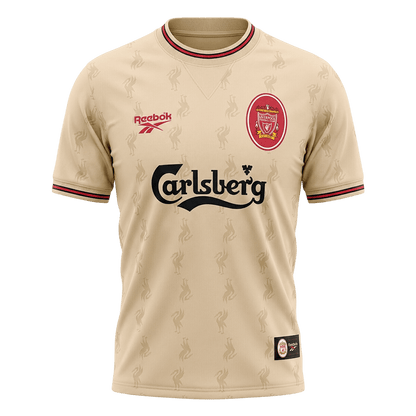 Retro Men's Liverpool 1996/97 Away Soccer Jersey product view 1
