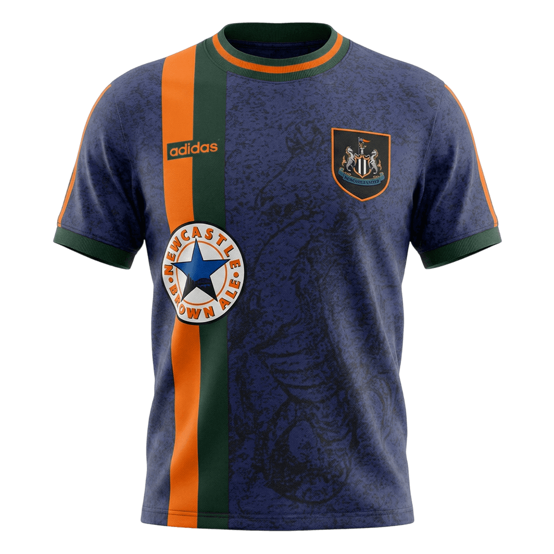 Retro Men's Newcastle United 1997/98 Away Soccer Jersey product view 1