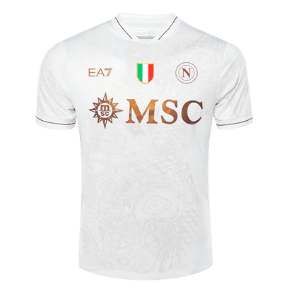 Men's Napoli 2025/26 Away Soccer Jersey Kit