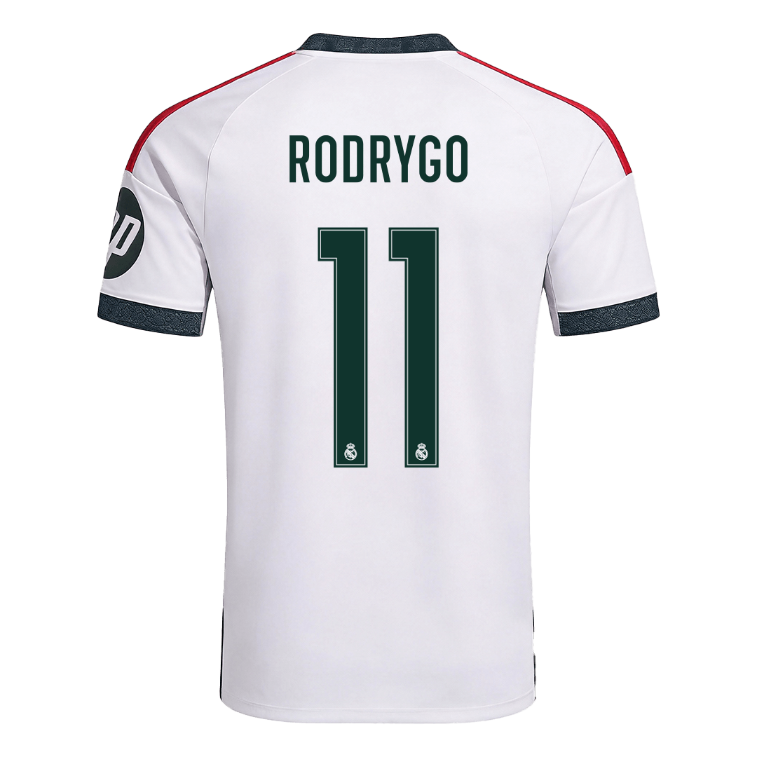 RODRYGO #11 Men's Real Madrid 2026/27 Home Soccer Jersey Premium product view 6