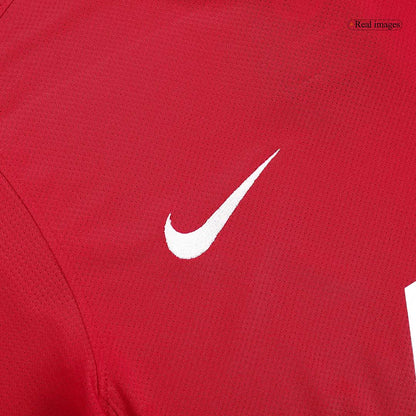 Retro Men's Manchester United 2011/12 Home Soccer Jersey product view 5