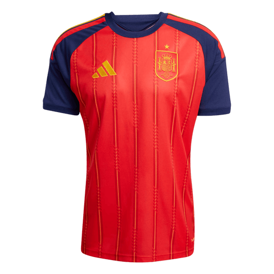 Men's Spain World Cup 2026 Home Soccer Jersey Premium product view 1