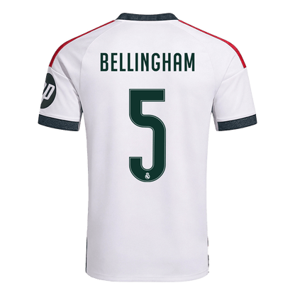 BELLINGHAM #5 Men's Real Madrid 2026/27 Home Soccer Jersey Premium product view 6