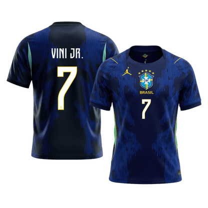 VINI JR. #7 Men's Brazil World Cup 2026 Away Soccer Jersey product view 1