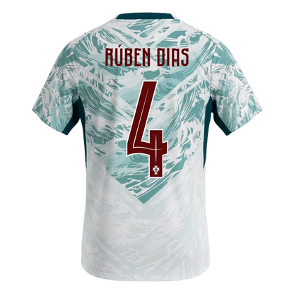 RÚBEN DIAS #4 Men's Portugal World Cup 2026 Away Soccer Jersey product view 3
