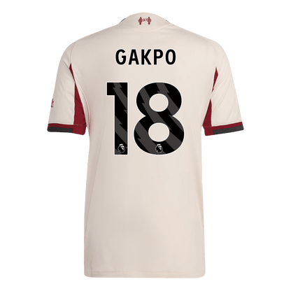 GAKPO #18 Men's Liverpool 2025/26 Player Version Away Soccer Jersey - Slim Fit product view 10