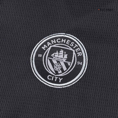 Kid's Manchester City 2025/26 Away Soccer Jersey Kit